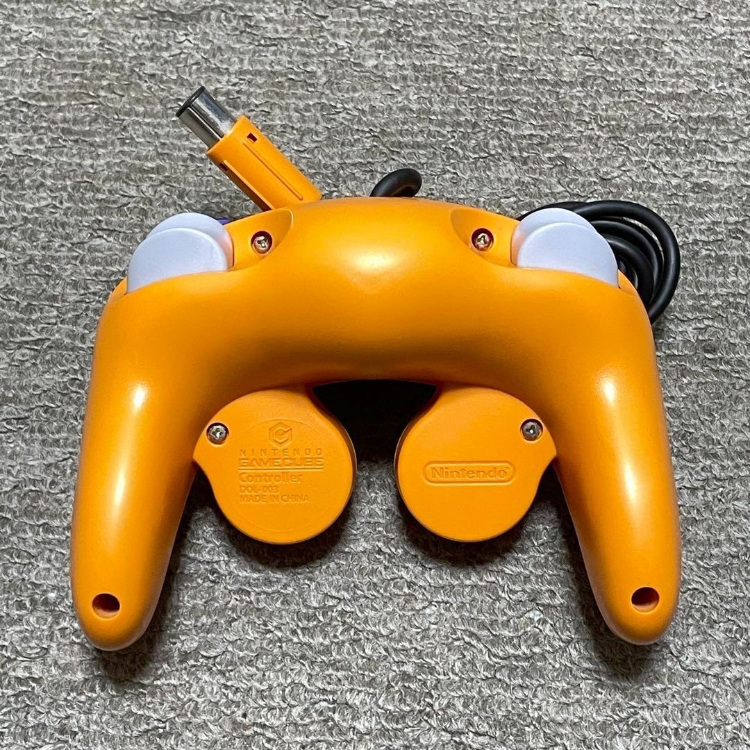 Nintendo GameCube Console Orange DOL-001 w/ Controller AV & Power Cable