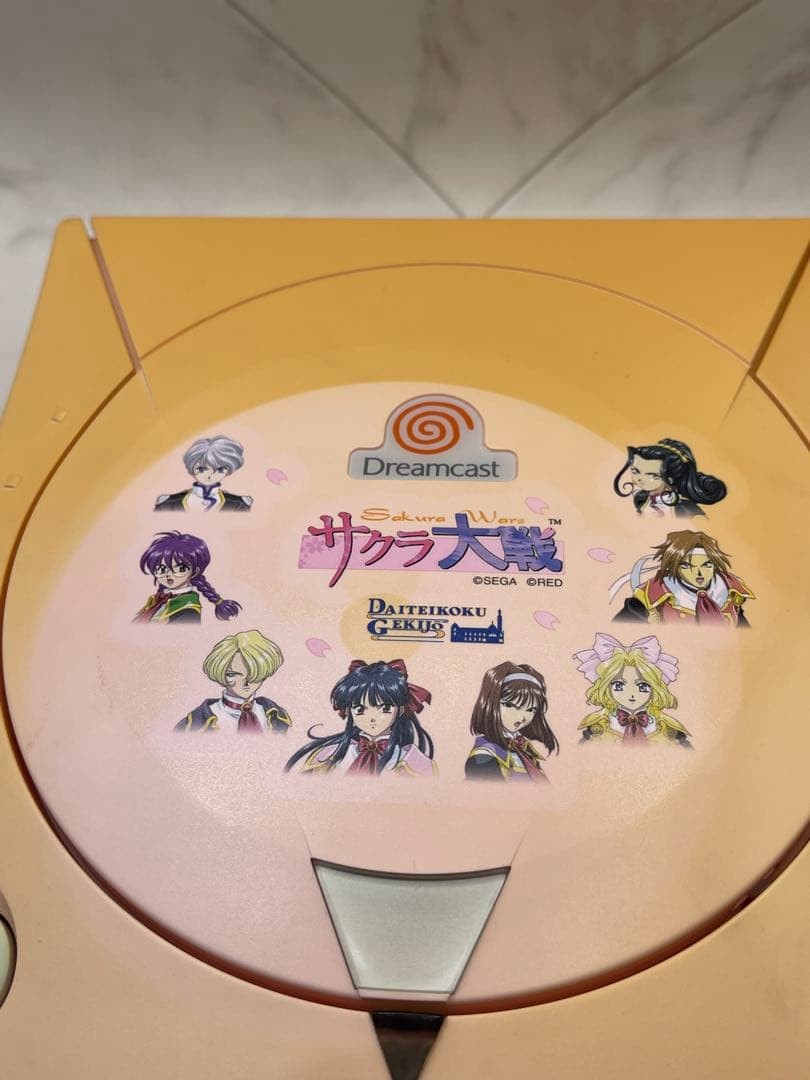 Sega Dreamcast console Sakura Taisen HKT-3000 tested