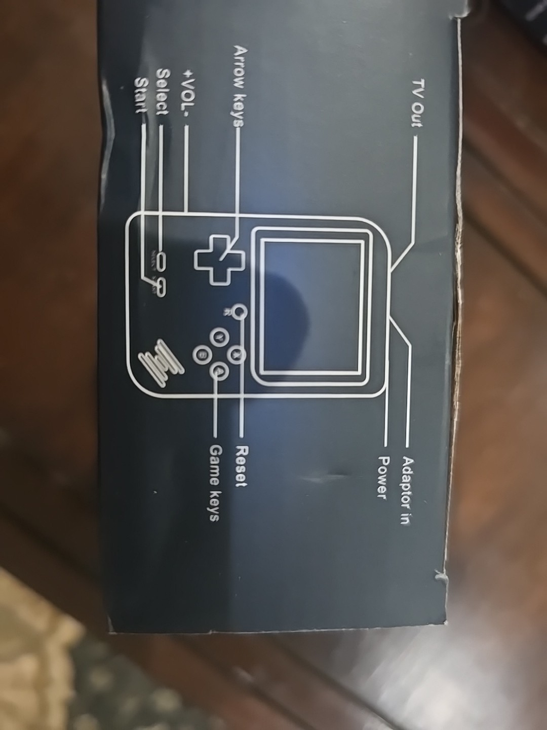 Game Box Plus Handheld Console RED NIB