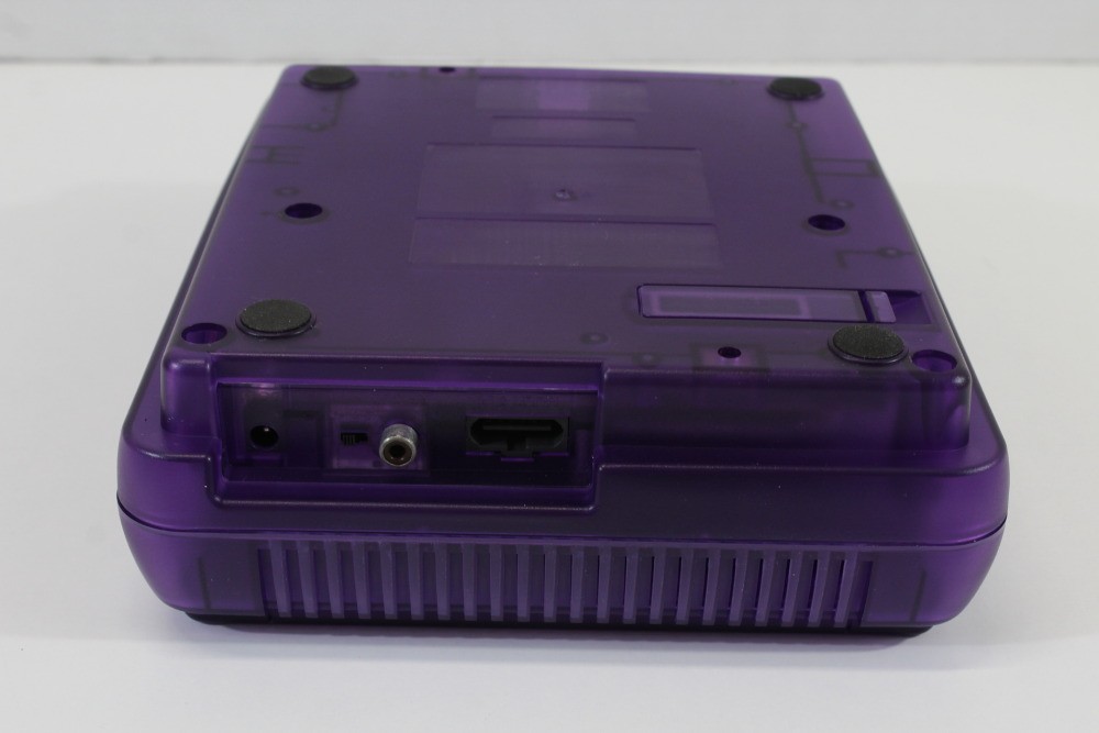 Nintendo Super Famicom Clear Purple Console AC AV Bundle PLAY SFC & SNES Games