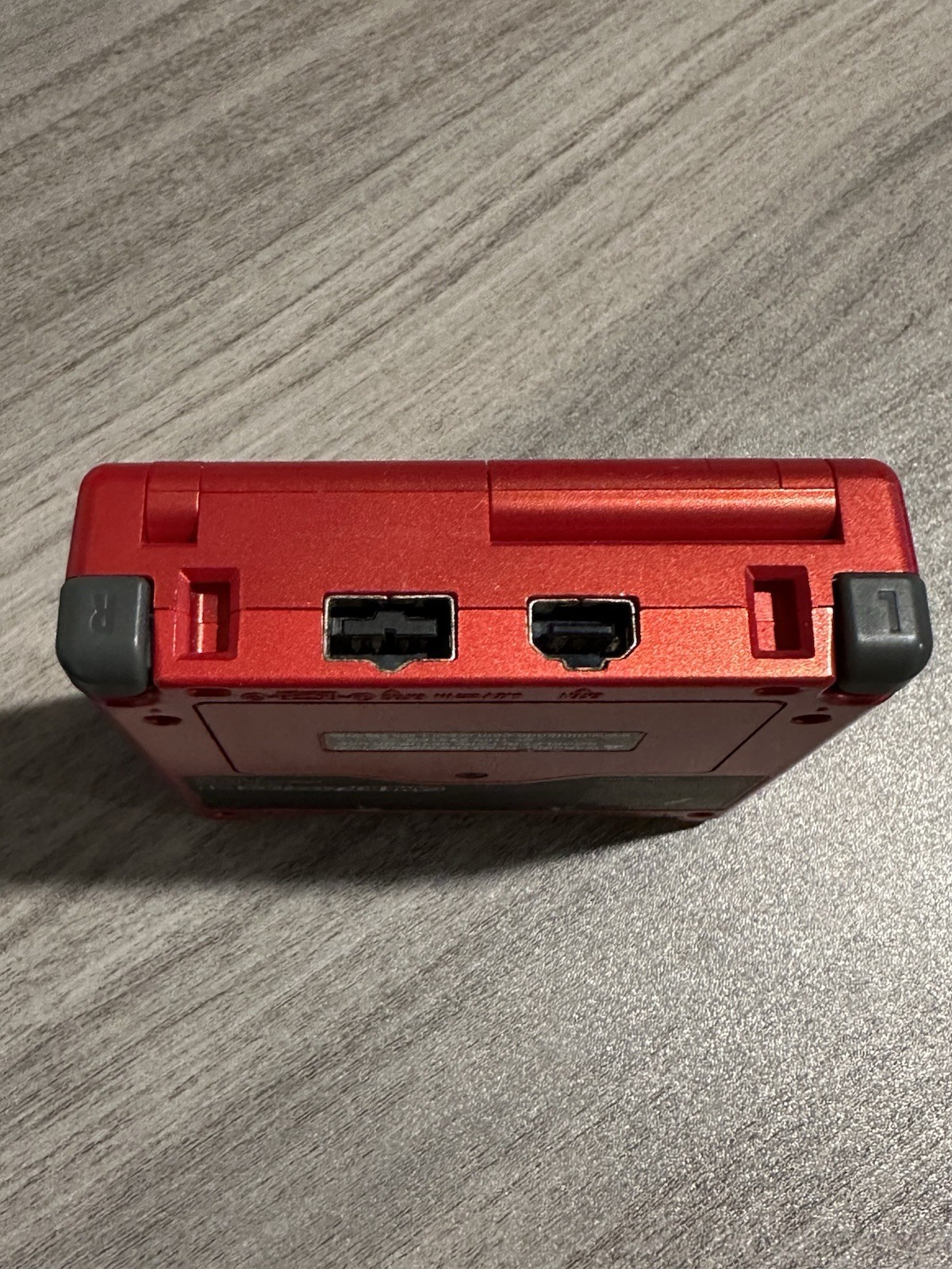 Nintendo Game Boy Advance SP Handheld Video Game Console – Flame Red AGS-001