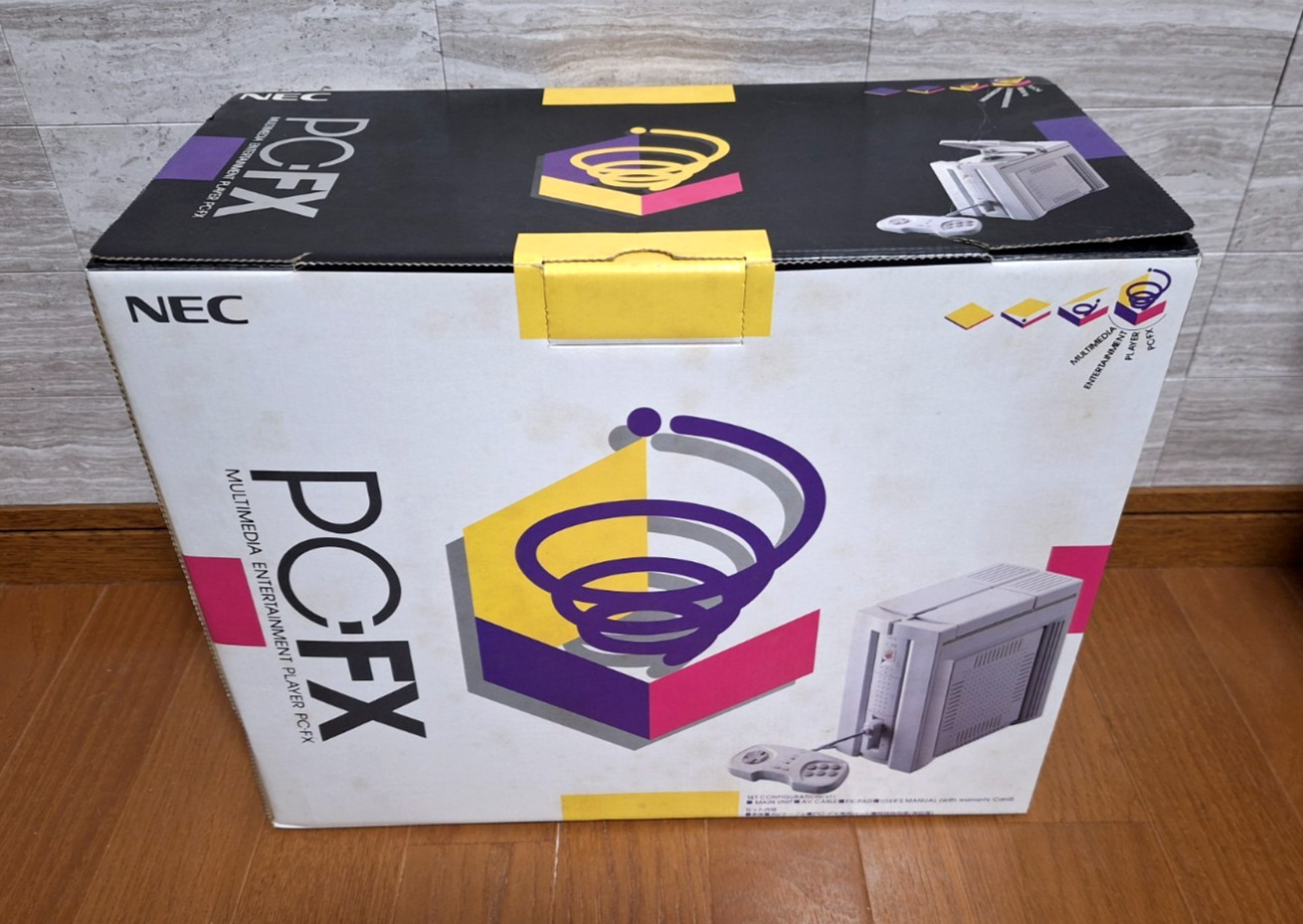 NEW NEC PC FX Console Japan *GREAT BOX FOR COLLECTION*
