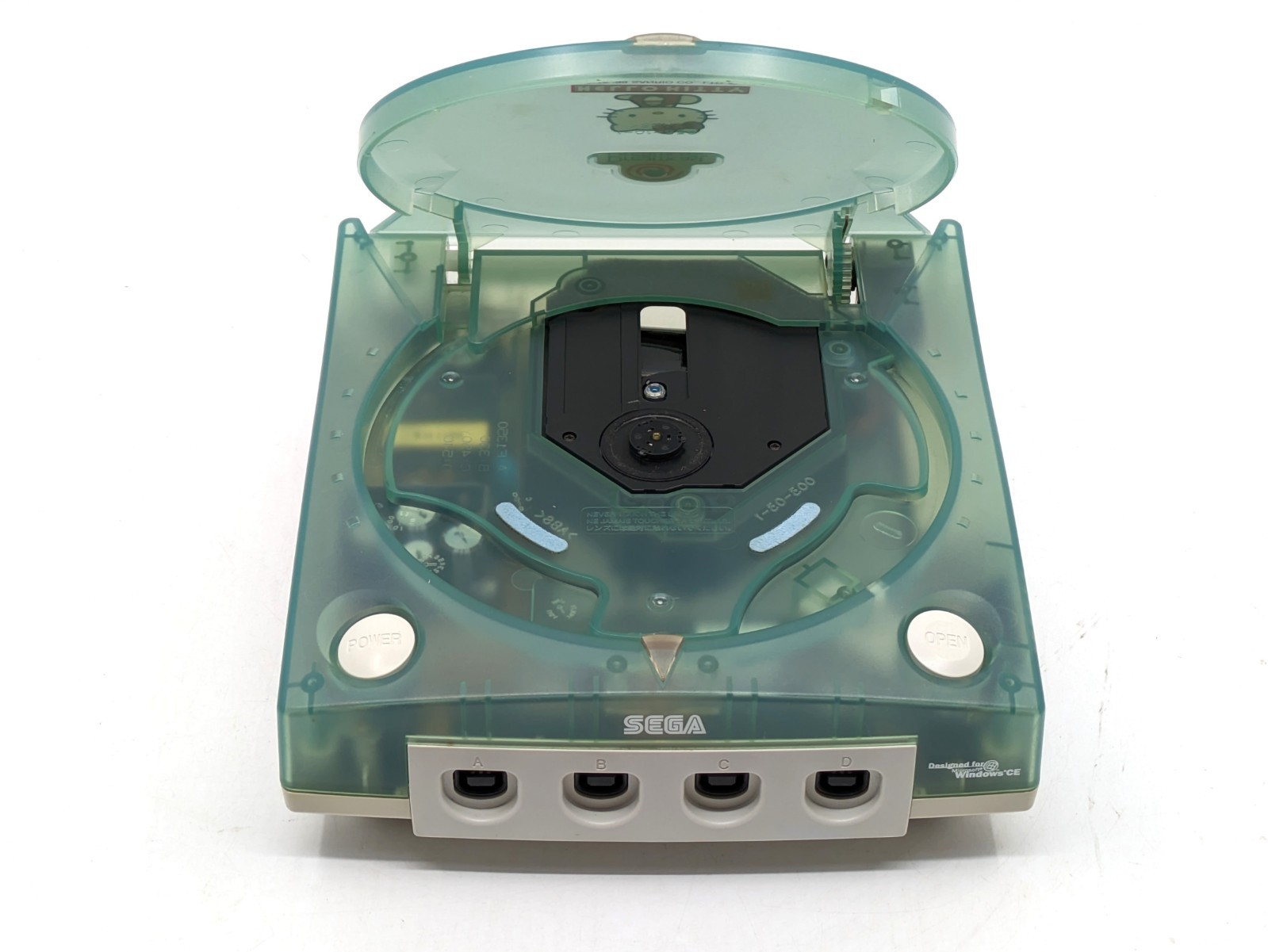 SEGA Dreamcast Hello Kitty Blue Console HKT-3000 Sanrio Limited Edition Tested