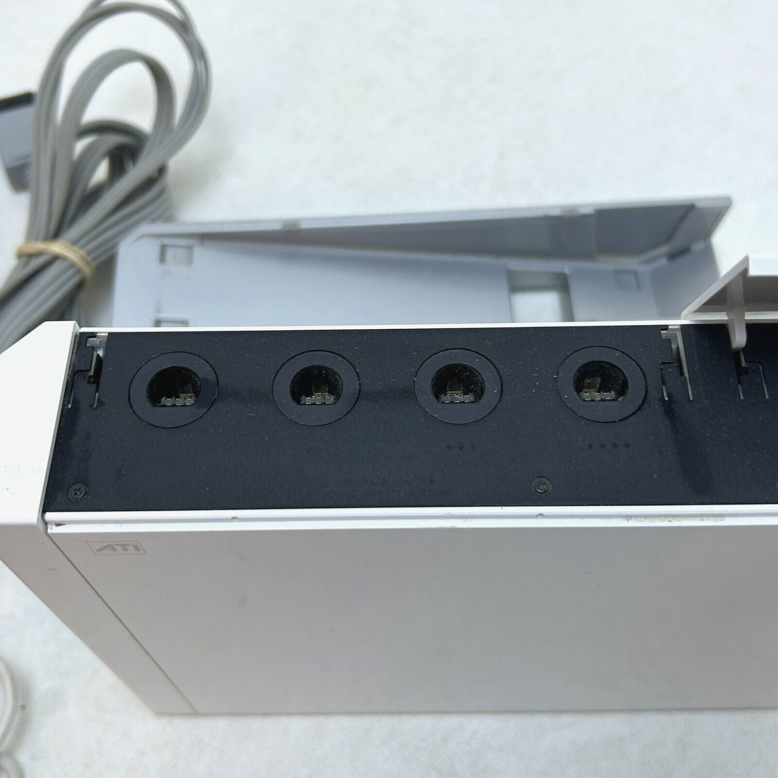 Nintendo Wii Console RVL-001 With 3 Controllers, Cords, and Motion Sensor