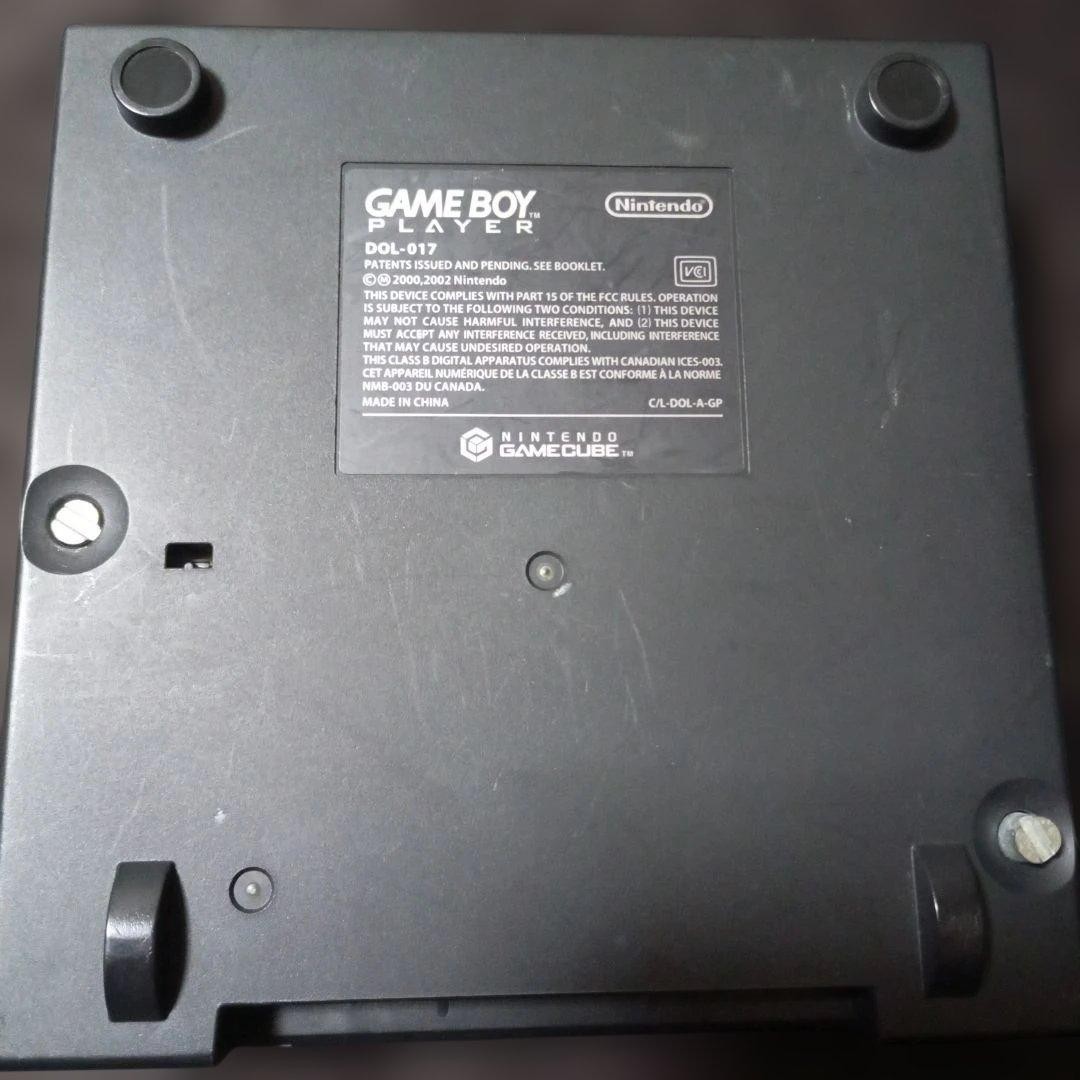 Nintendo GameCube Black Game Boy Player Enjoy Plus Pack REGION FREE s2279M