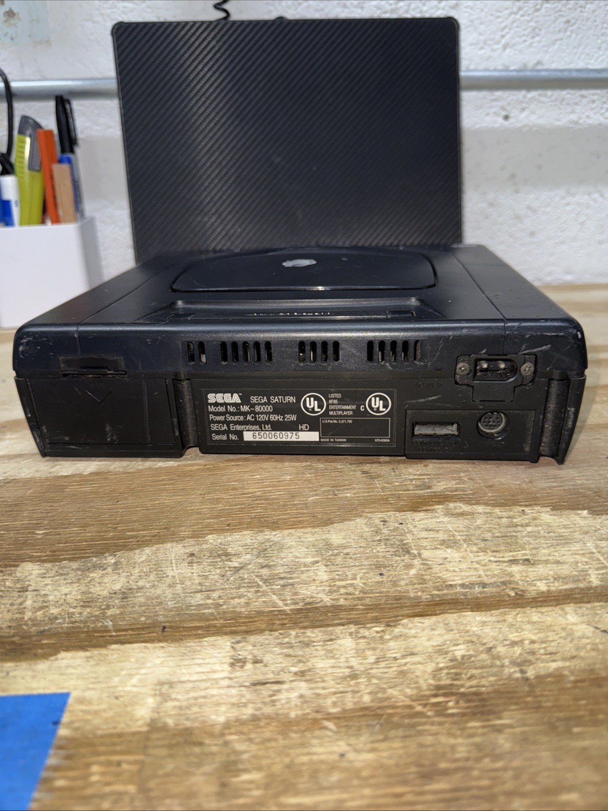 Sega Saturn (MK-80000, 1996) Console Only For Parts – UNTESTED