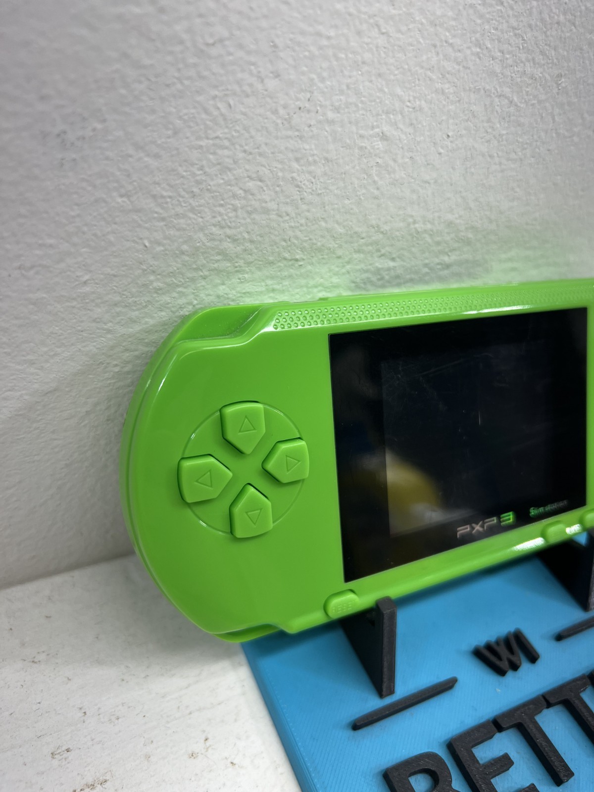 PXP3 Slim Station Handheld Console 2 cartridge games *Tested*