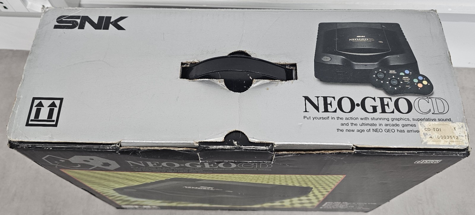 SNK Neo Geo Cd PAL Home Console, Black, RCA Component Connectivity