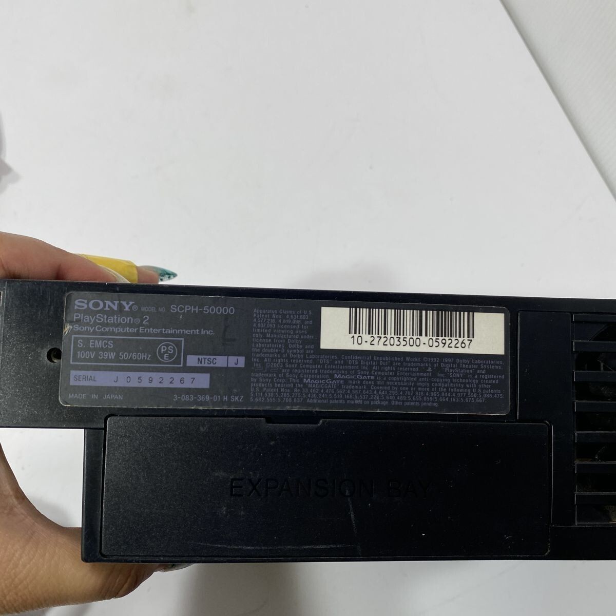 PlayStation 2 PS2 Midnight black SCPH-50000 BB Pack Console Controller Japan