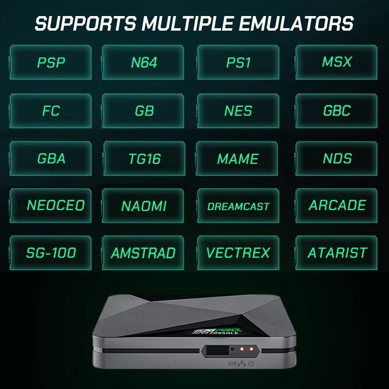 Super Game Box G36 Pro 4K Retro Video Game Console with 60000 128 GB