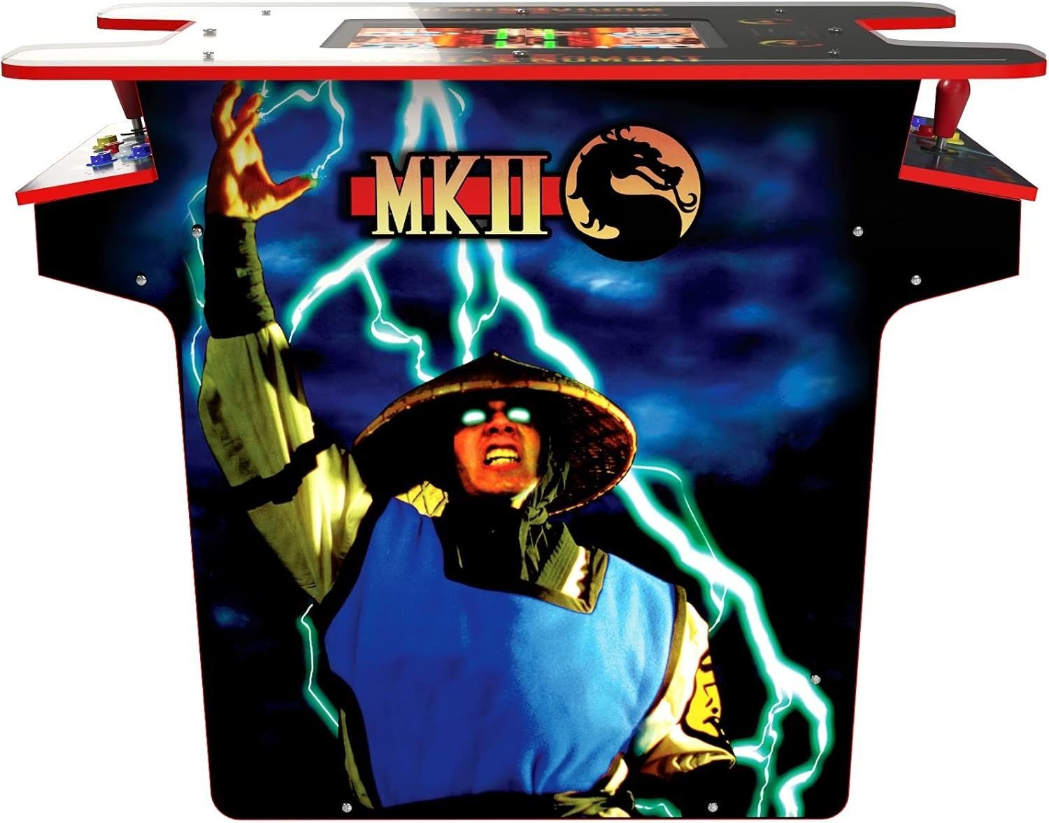 Brand New Arcade1Up Mortal Kombat Head-to-Head Arcade Table 17″ LCD 2 Player