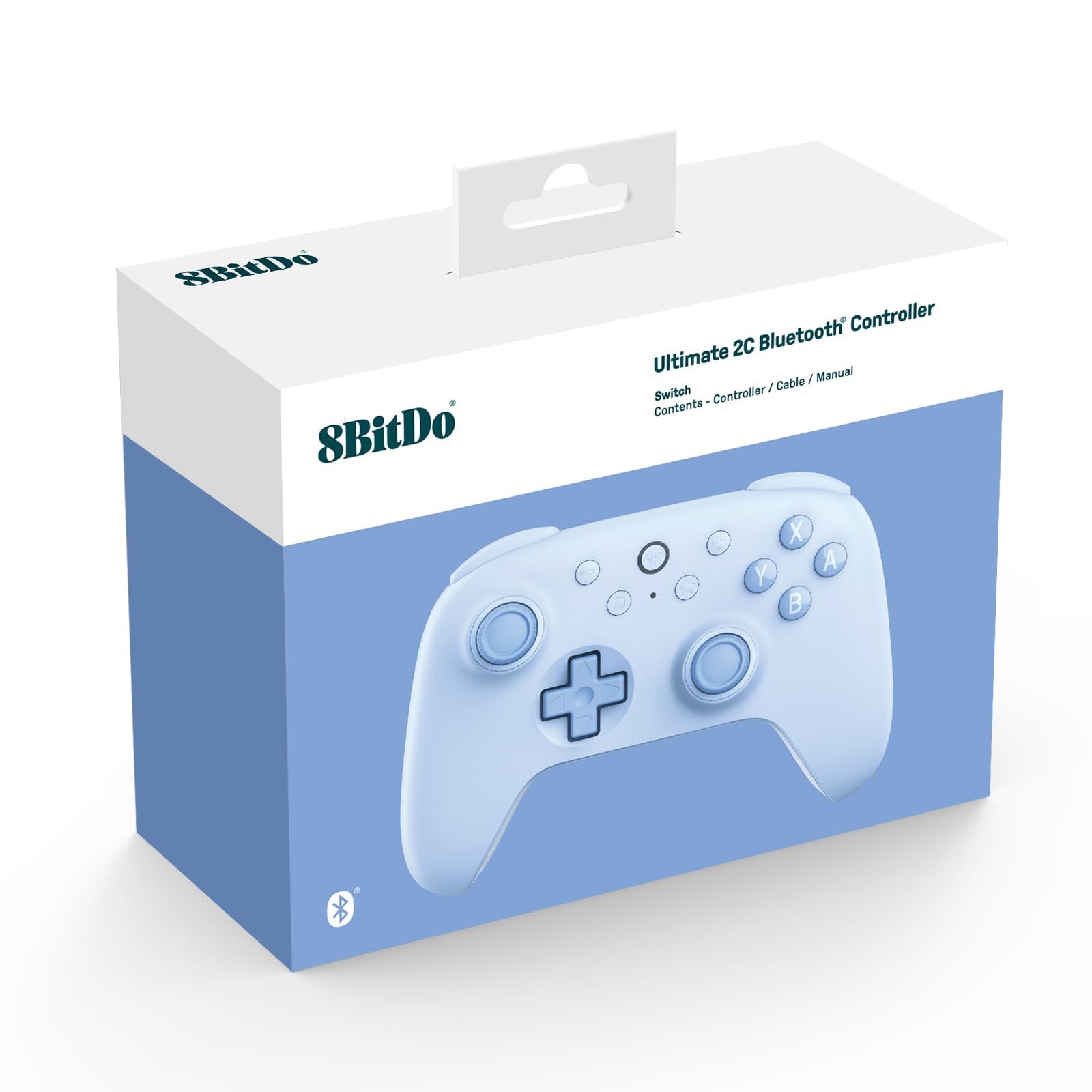 8Bitdo Ultimate 2C Bluetooth Controller (Hall Effect Joystick Update) – Blue