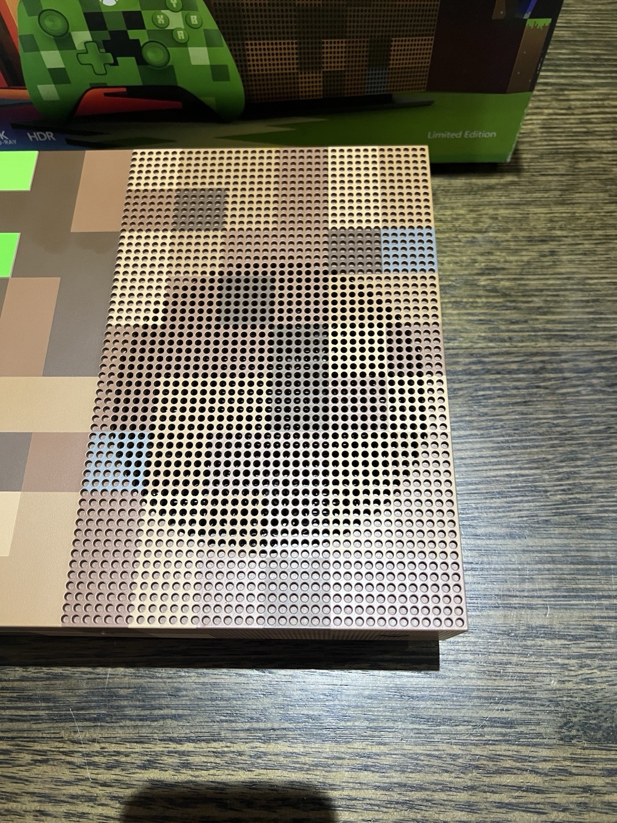 Microsoft Xbox One S 1TB Minecraft Limited Edition Console – Excellent Condition