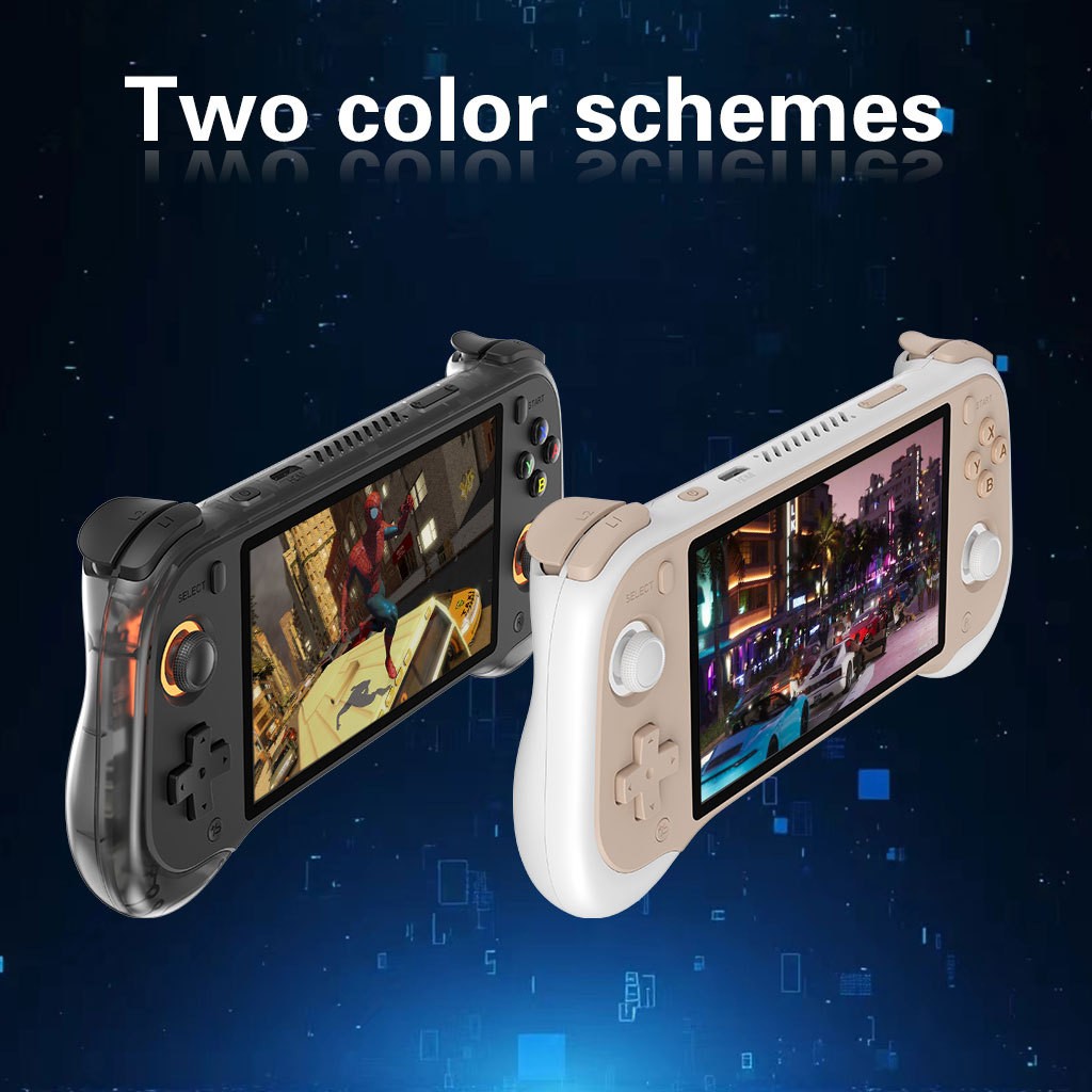 Linux 5.5»IPS Screen 64 Bit H55 Portable Classic Handheld Game Console for Psp