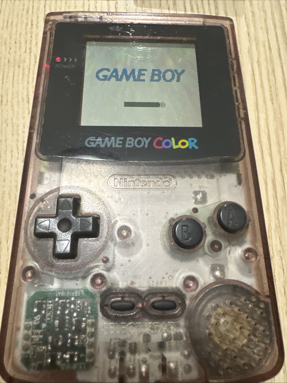 Nintendo Game Boy Color Atomic Purple Console Bundle w Games