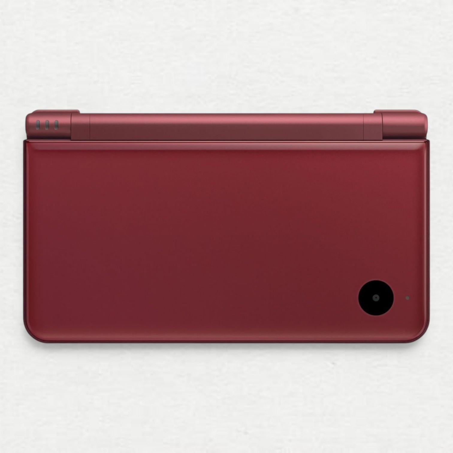 Nintendo DSi LL Console Handheld System Wi-Fi Capability Headphone Jack Wine Red