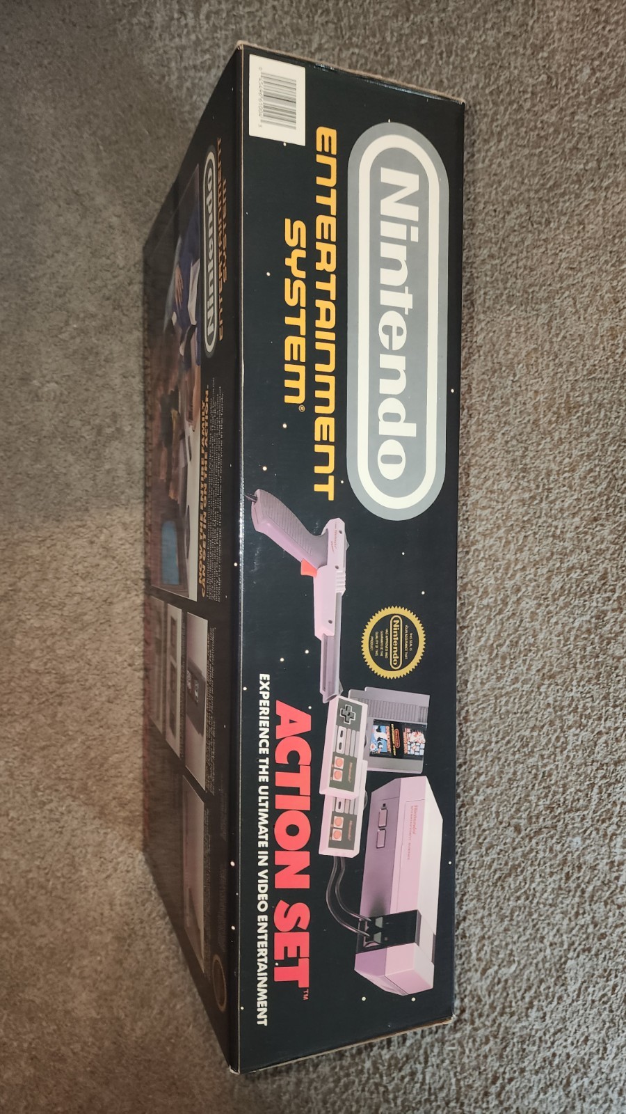 Nintendo NES Action Set Complete – High-End Collector Condition- CIB Near Mint