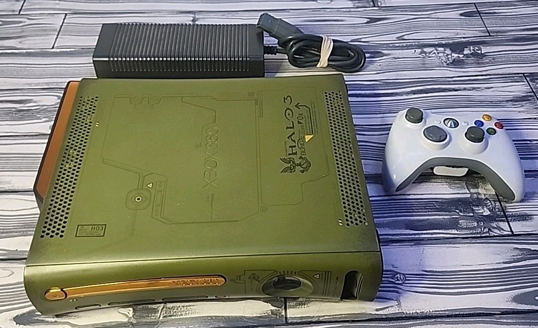 Xbox 360 Special Edition Halo 3 Console 120GB TESTED