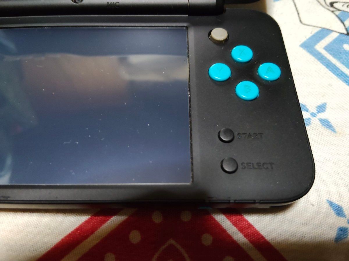 Lot 20 Games New Nintendo 2DS LL Turquoise x Black Used Japan F/S