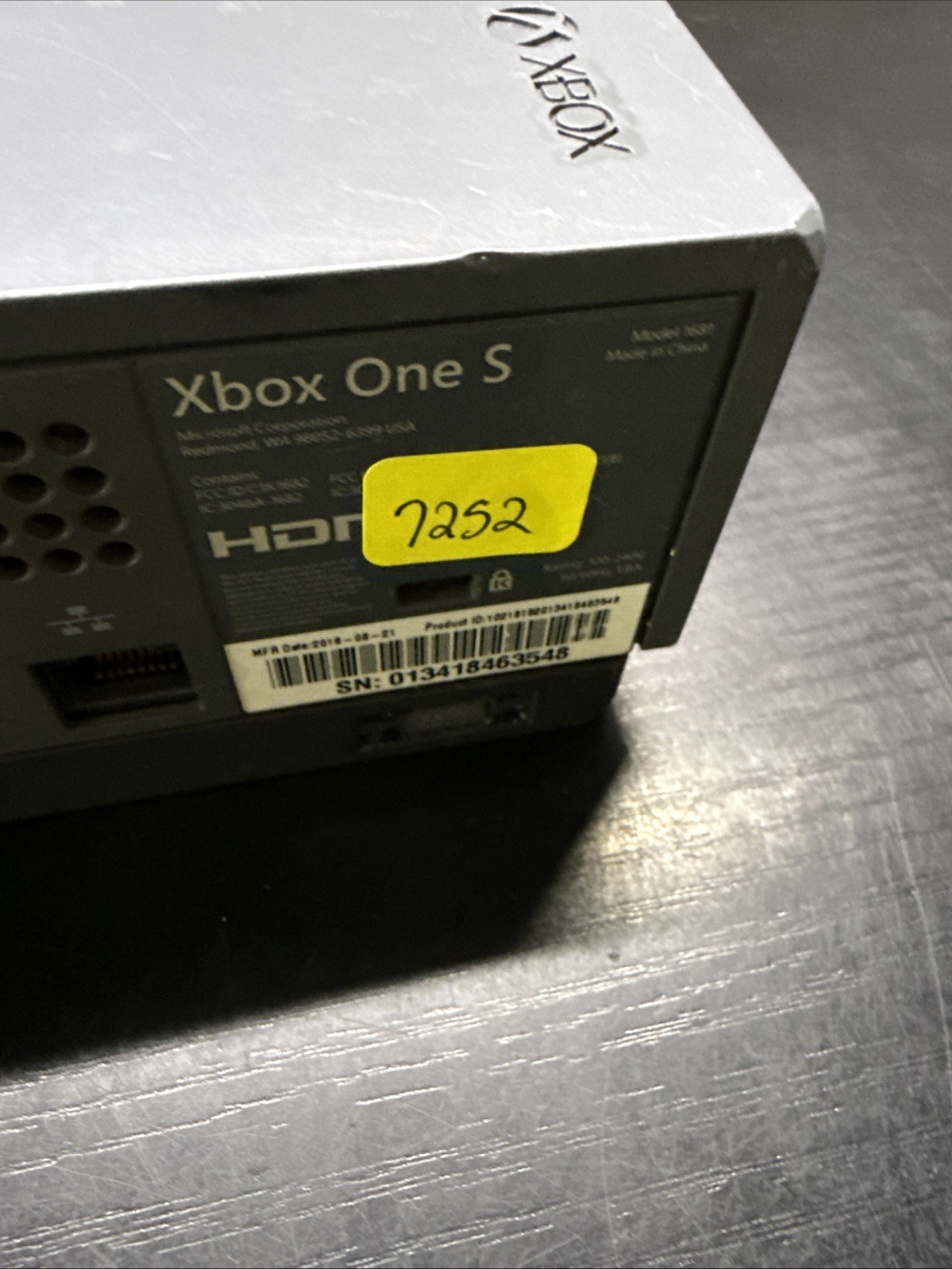 •Read First•Microsoft Xbox One S 500GB Console – Storm Gray Free Shipping