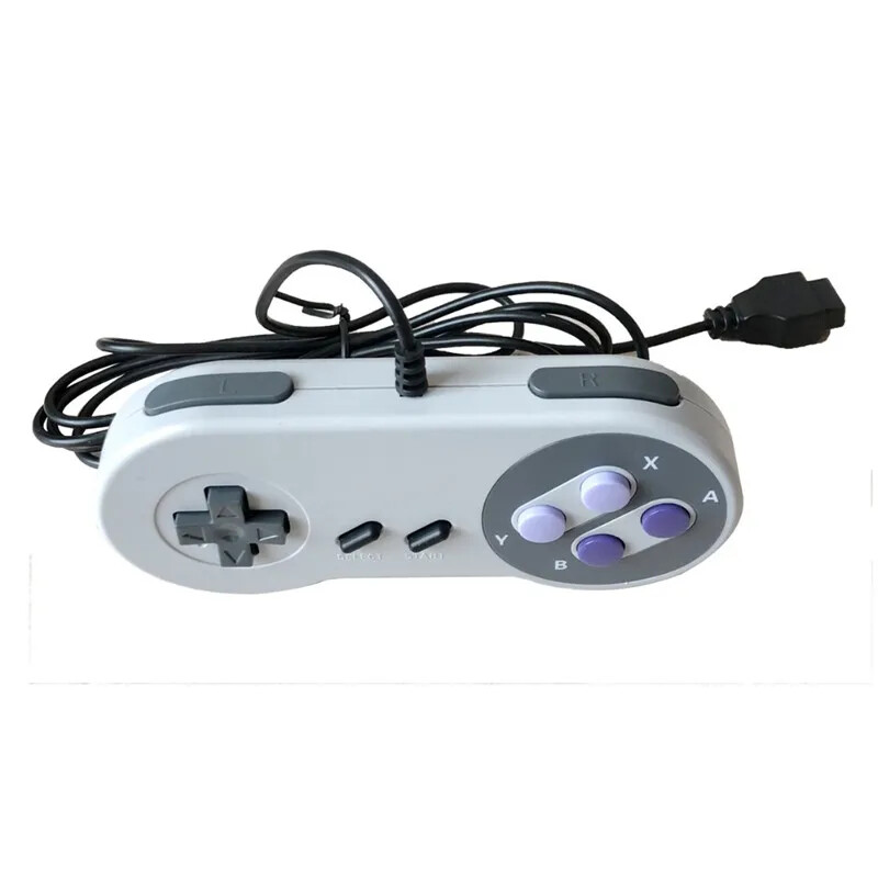Super mini SN-02 retro SNES TV game console equipped with 821 classic 8-bit game