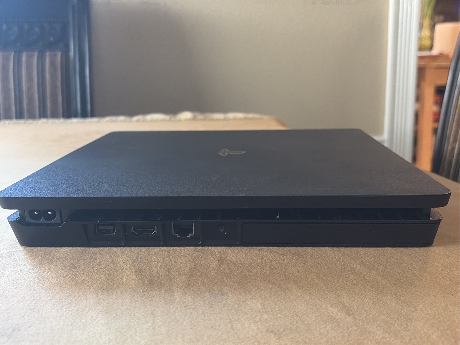 PlayStation 4 Slim PS4 1TB Black Console CUH-2215B v12.00 w/Cords Controller(5