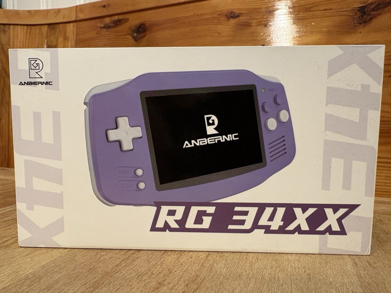 Anbernic RG34XX Black Handheld Console 64GB Linux HDMI USB-C w/ Box