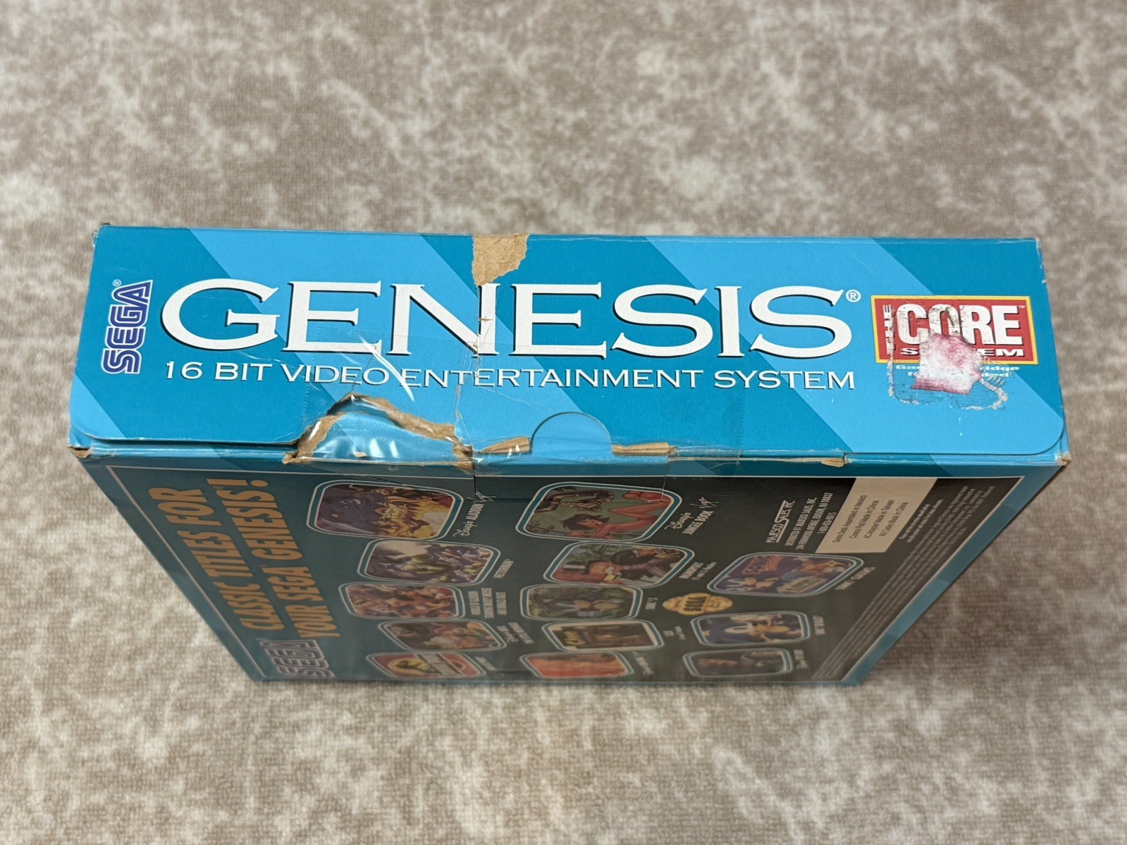Sega Genesis III Model 3 Console Core System – Tested, come in box! No manual.
