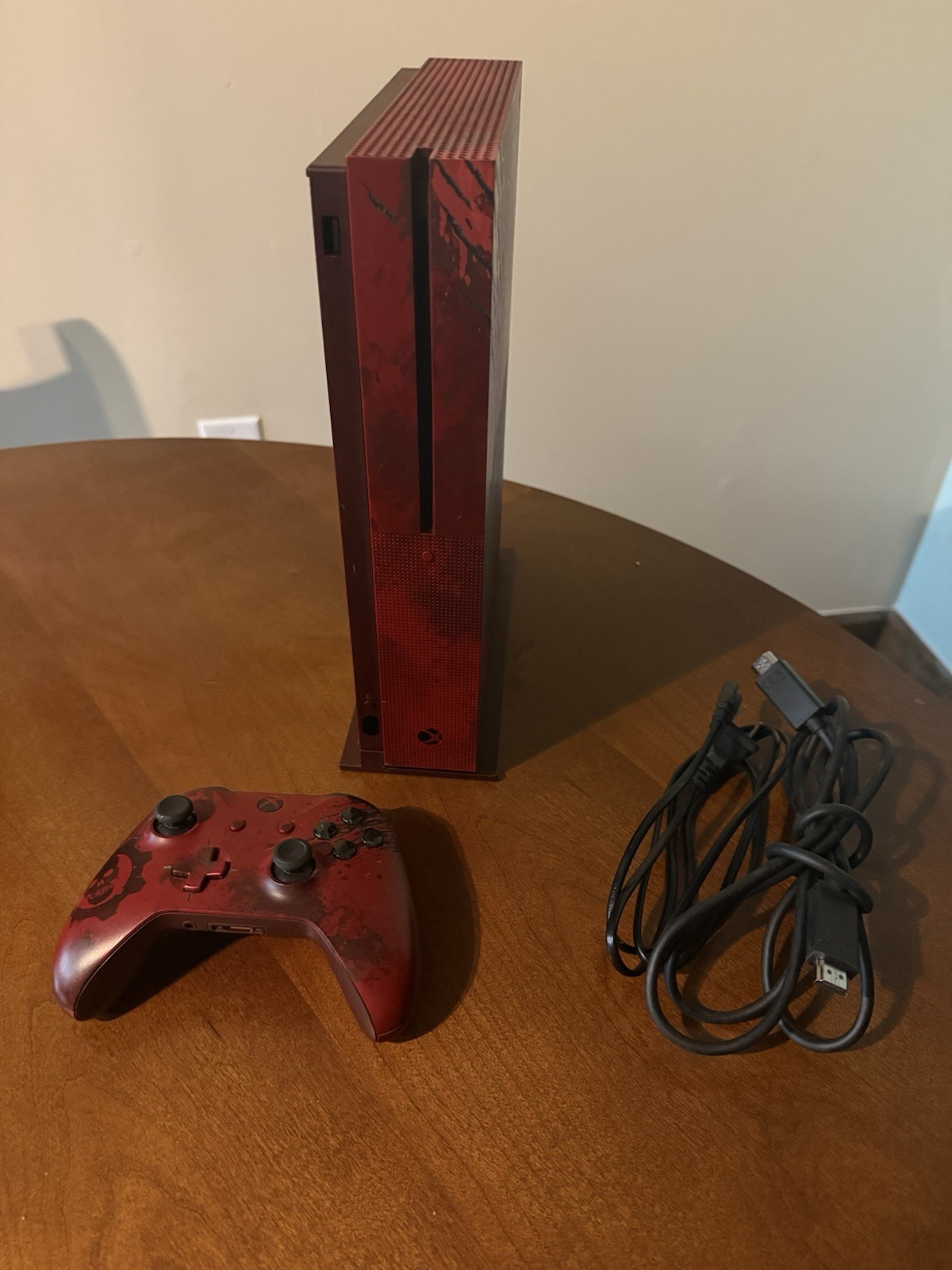 Xbox One S 2TB Gears of War 4 Limited Edition w/ Matching Controller Mint
