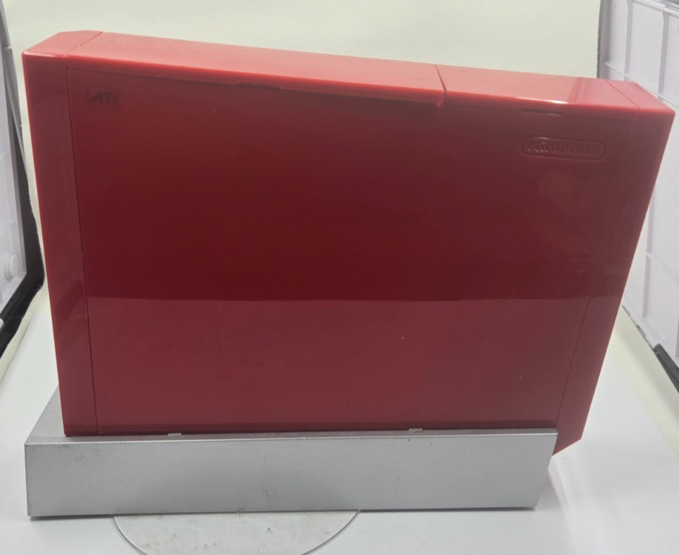 Red Nintendo Wii Console 25th Anniversary RVL-001 TESTED WORKING Console