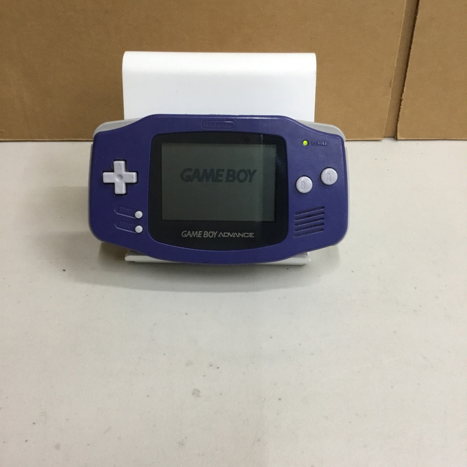 Nintendo Game Boy Advance AGB-001 Atomic Purple ~ NEW LENS