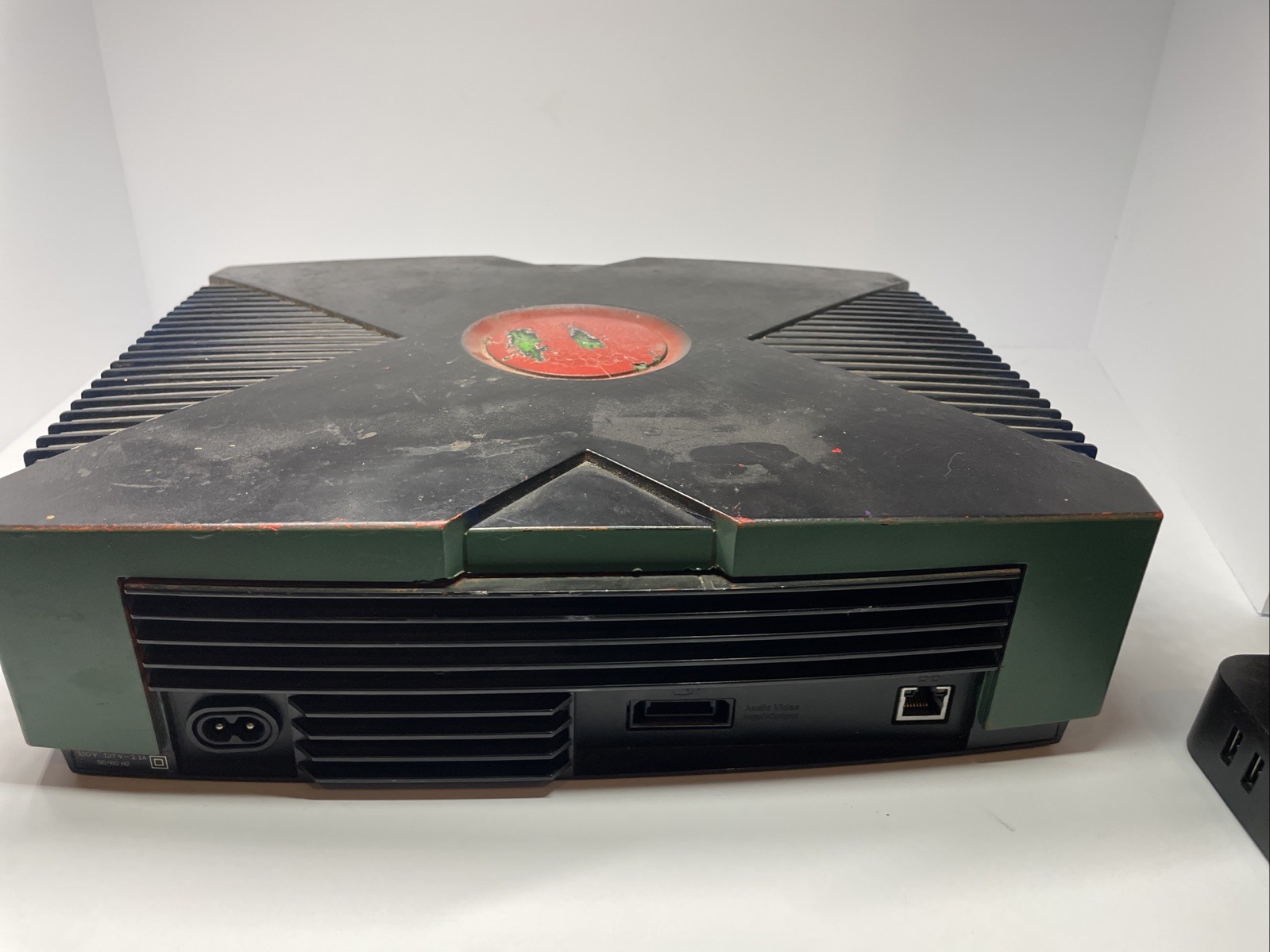Microsoft Xbox Original Console – Lot of 2 PARTS/REPAIR)ONE WORKS SOMEWHAT-Read