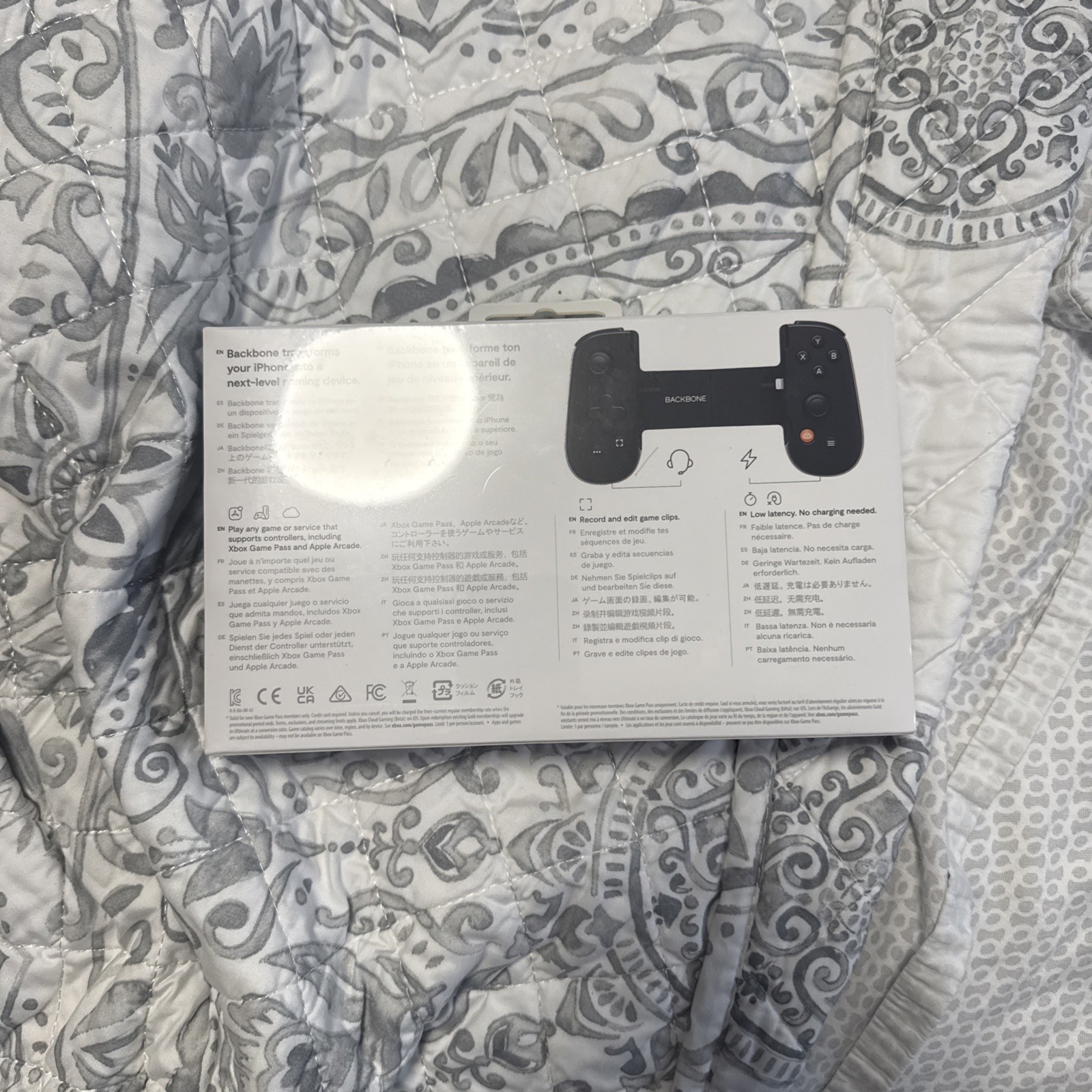 Backbone One Mobile Gaming Controller for iPhone – Black (BB-02)™