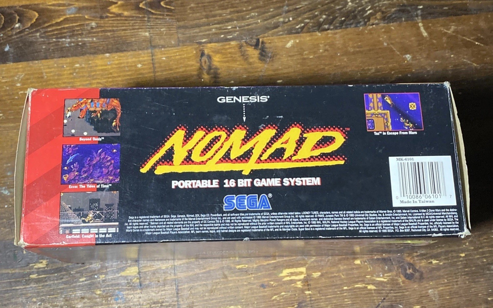 NEW Sega Nomad System (MK-6100) GENESIS HANDHELD- Great Conditon!