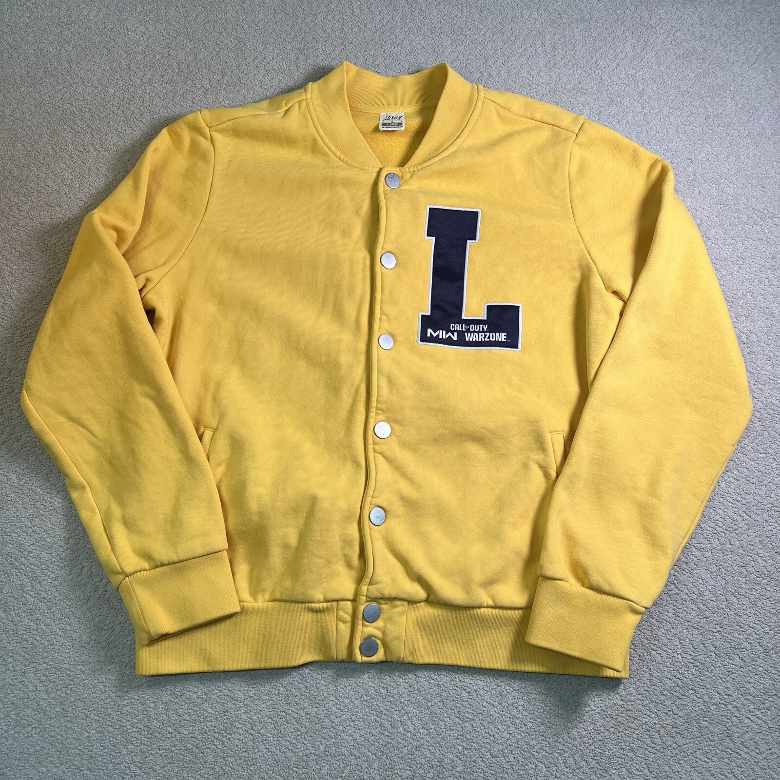 Call of Duty Warzone 2023 Vondel Letterman Size XL Jacket LIONS PAINTBALL KINGS