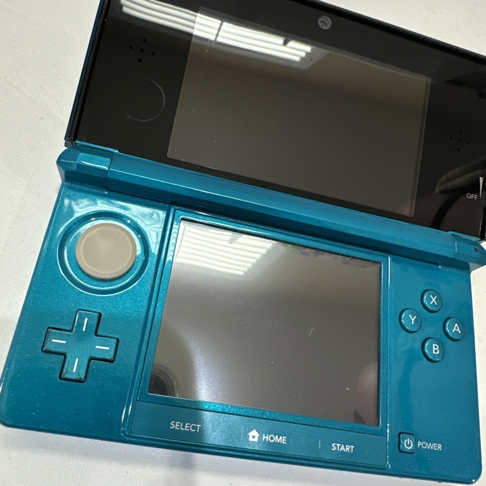 *TESTED* JAPANESE Nintendo 3DS Aqua Blue Console Complete In Box CIB #G68