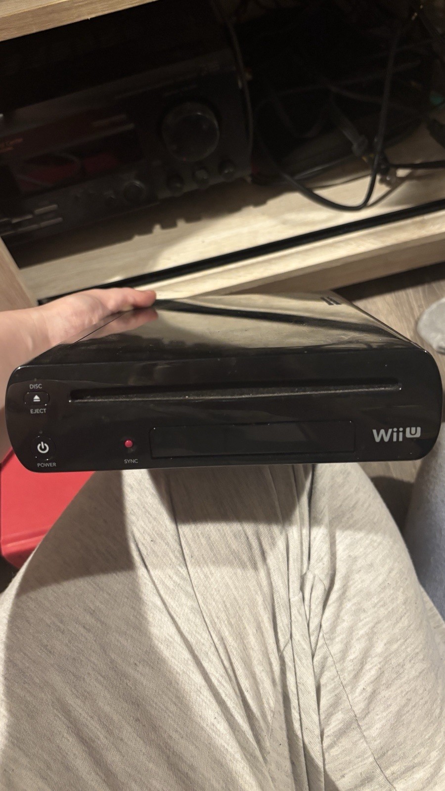 Nintendo Wii U Black 32GB Console w/ GamePad, AC Adapter, HDMI cord, + 7 Games