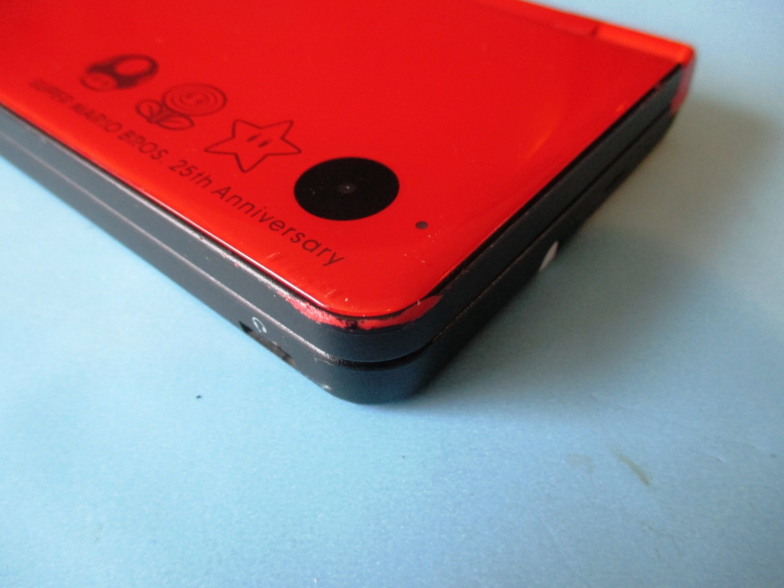 Nintendo DSi XL Super Mario 25th Anniversary Red System w/Charger FREE Shipping!