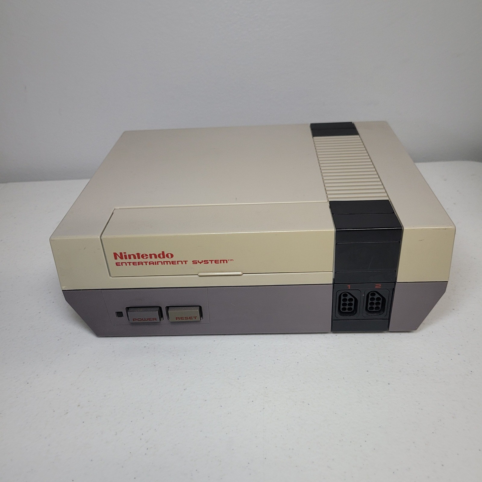 Nintendo NES Entertainment System Console Only Gray Untested Vintage