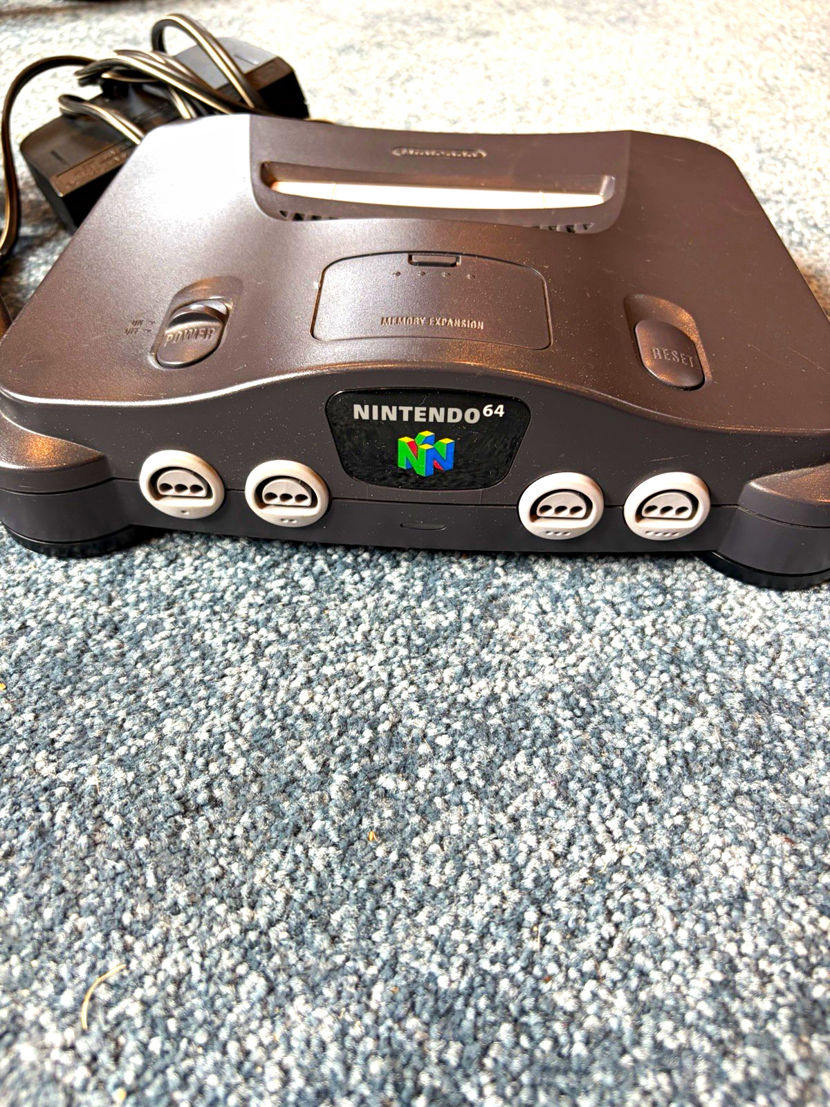 Nintendo 64 Console Bundle w/ Controller, AC Adapter, AV Cable