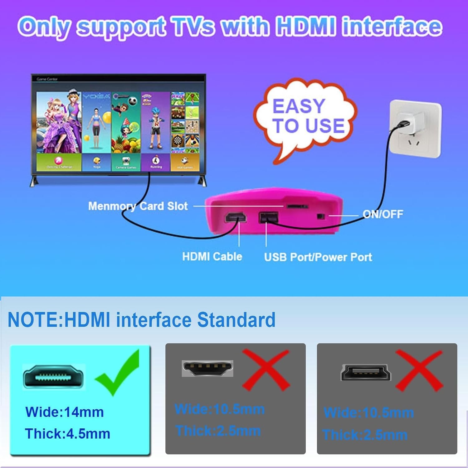 Family-Friendly HD Game Console with Wireless Control and Over 100 Games