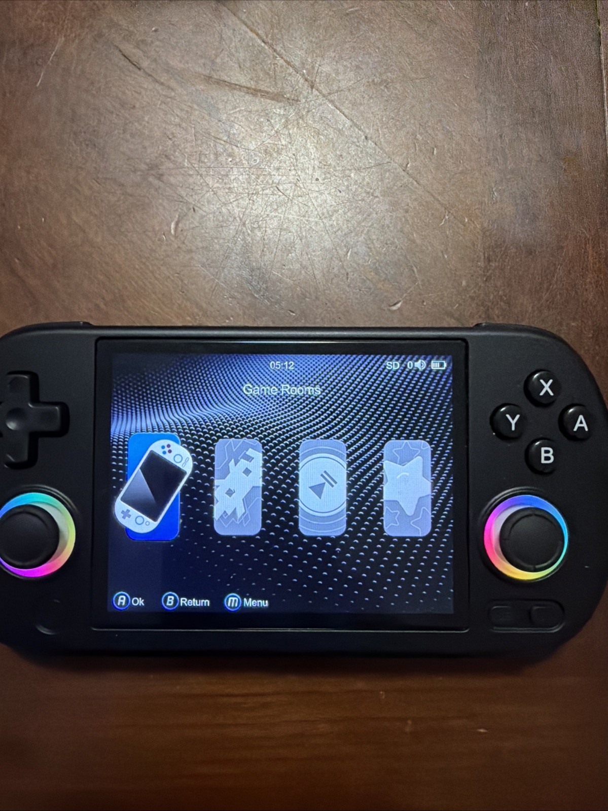 Anbernic RG40XX H Handheld Game Console USB-C Portable Retro Gaming 2x 128GB SD