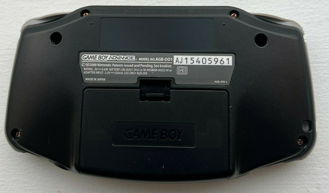 Nintendo Game Boy Advance – Black – Good Condition 100% OEM