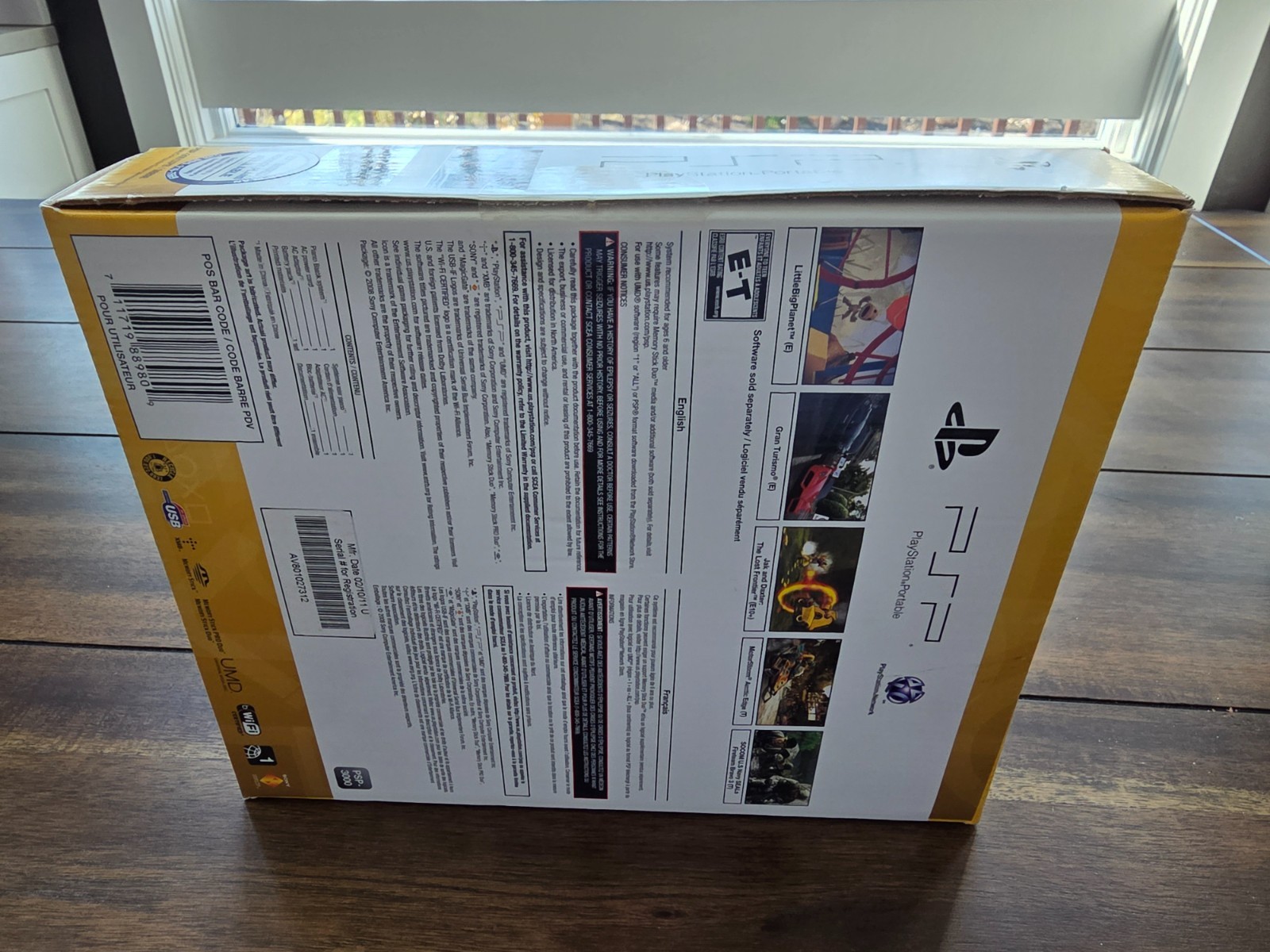NEW SEALED Sony PlayStation Portable PSP Black Console PSP 3000 RARE USA System