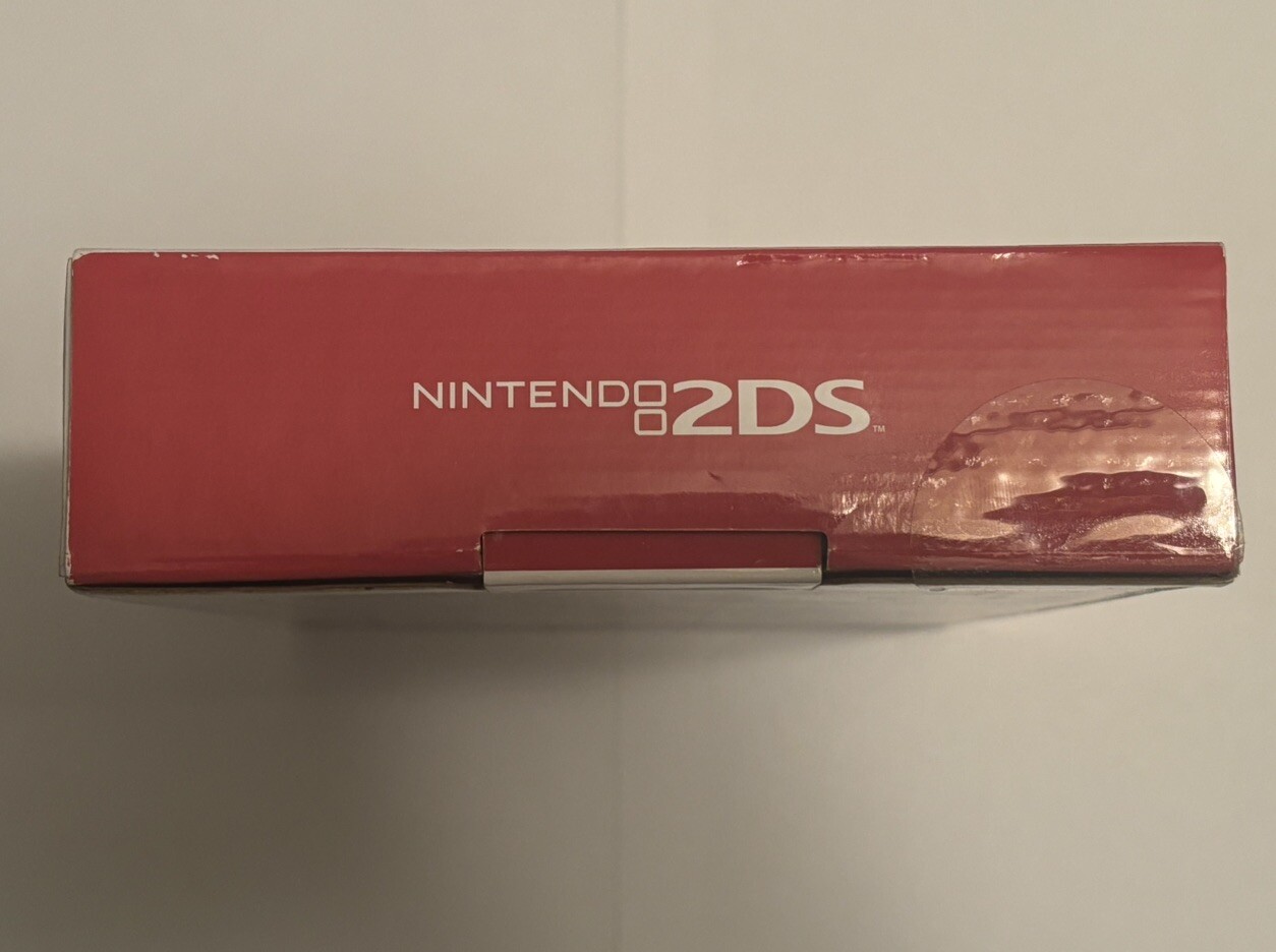 Nintendo 2DS-Crimson Red w/Mario Kart 7 Brand New Factory Sealed