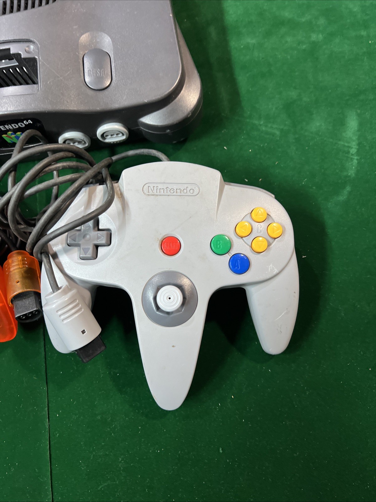 Nintendo 64 Console Only Nus 001 JPN 2 Controllers Atomic Only