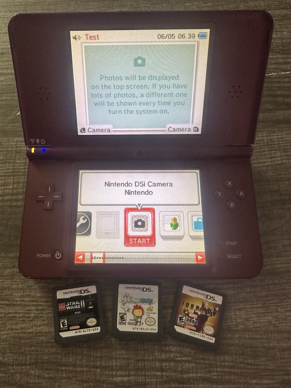 Nintendo DSi XL Launch Edition 256MB Handheld System – Burgundy Bundle Tested