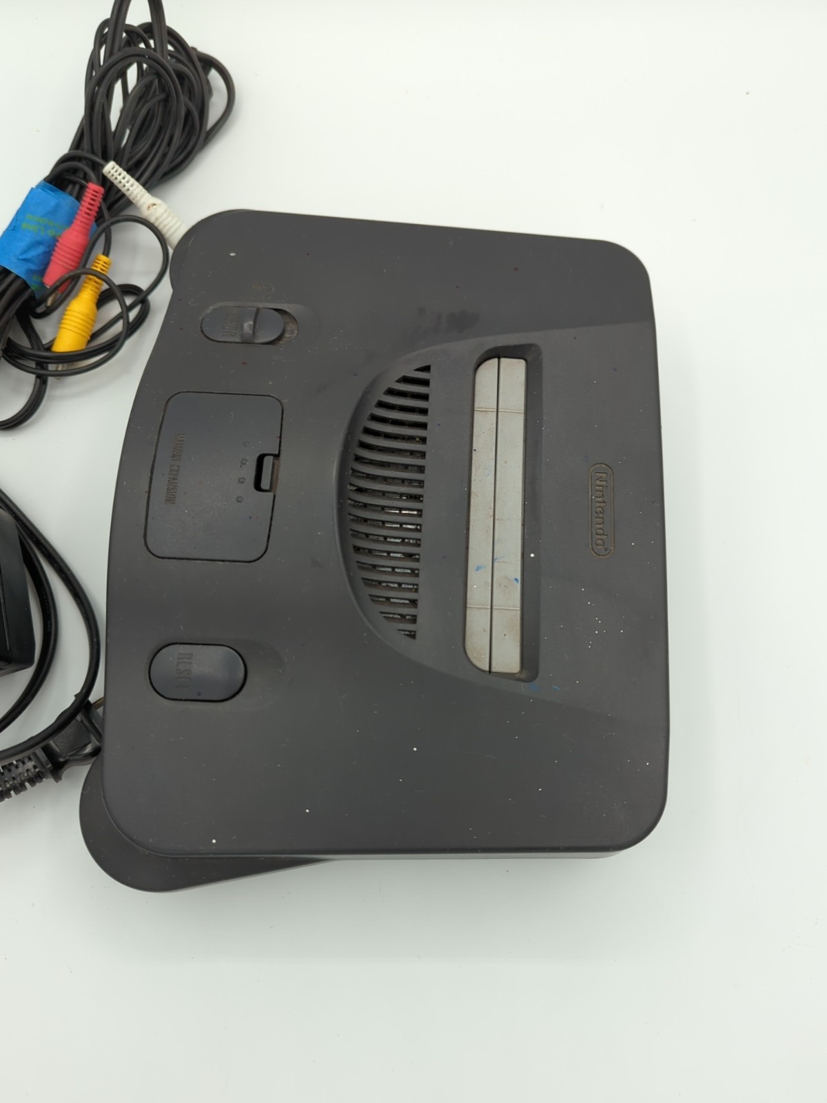 Nintendo 64 System 32MB Home Console – Charcoal Gray Loose With No Controllers