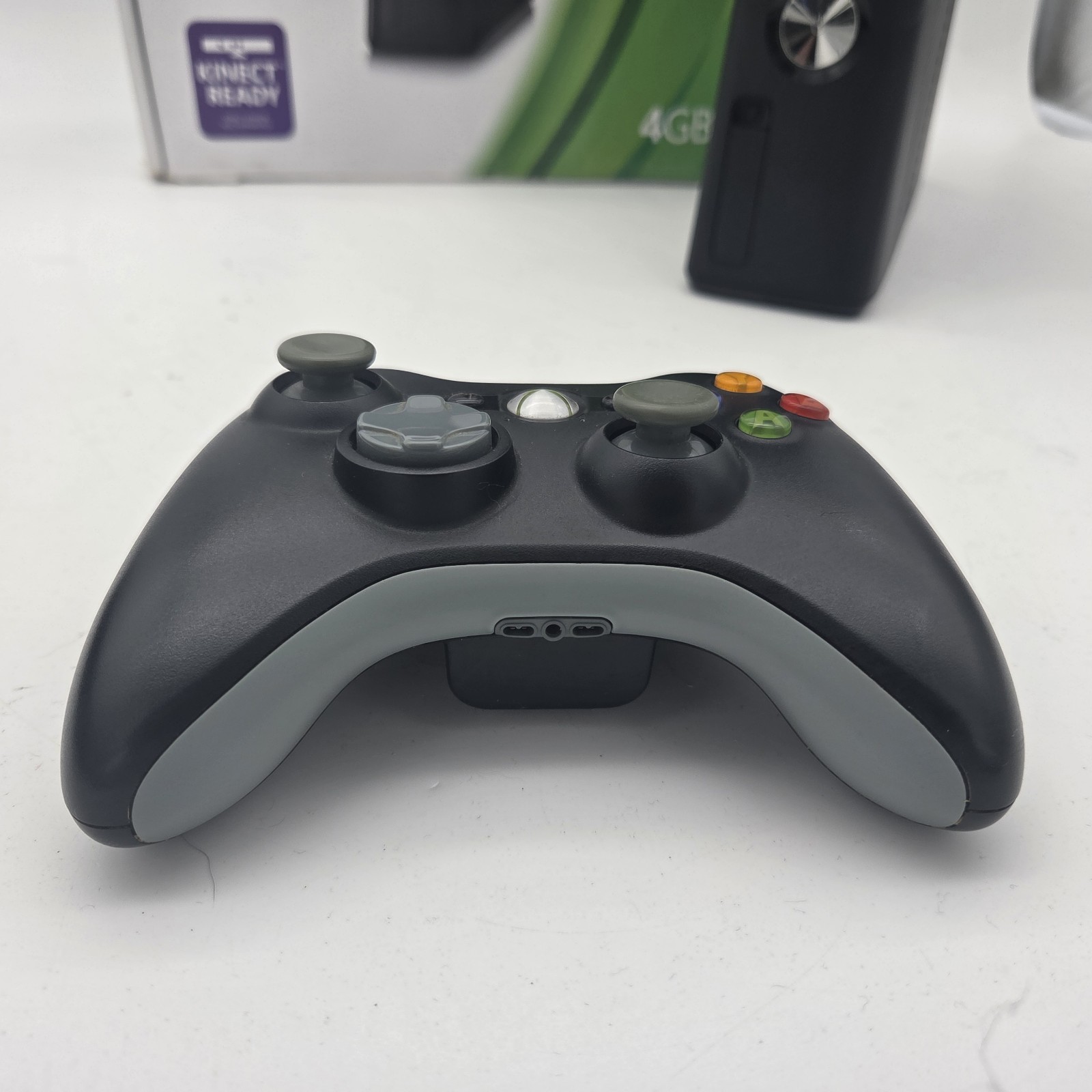 Microsoft Xbox 360 Slim 4GB Black Matte Console Model 1439 Complete In Box VGC