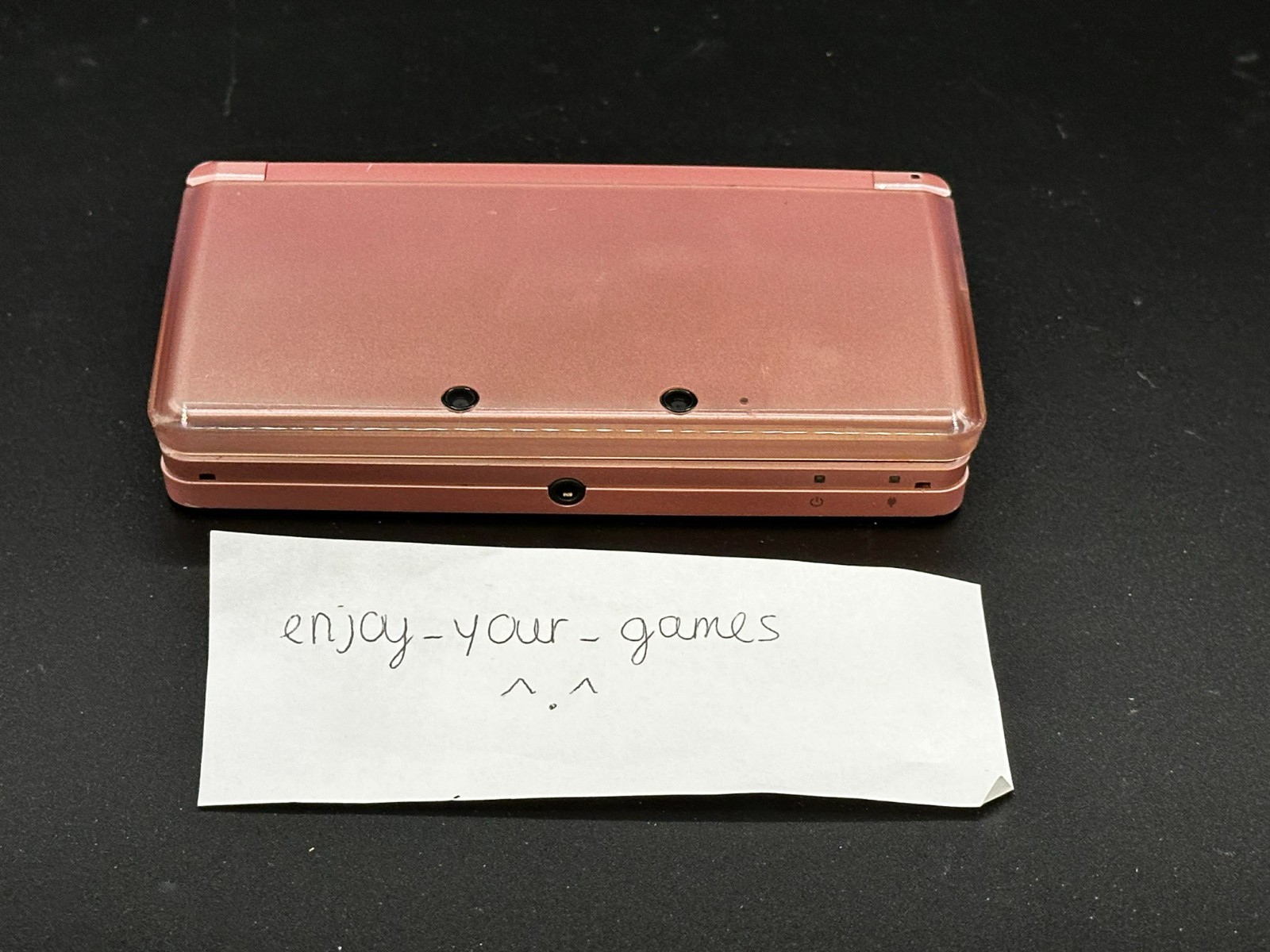 Nintendo 3DS Pearl Pink Console | English | Charger | US Seller – SHIP IN 1-DAY